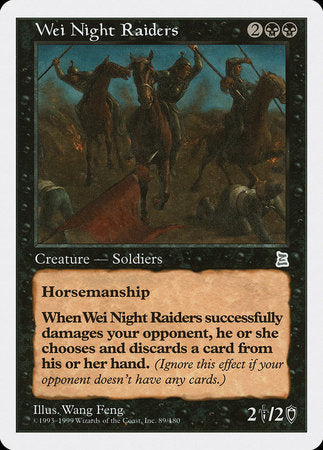 Wei Night Raiders [Portal Three Kingdoms] | Magic Magpie