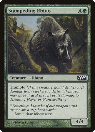 Stampeding Rhino [Magic 2010] | Magic Magpie