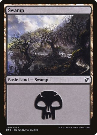 Swamp (294) [Commander 2019] | Magic Magpie