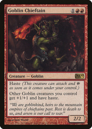 Goblin Chieftain [Magic 2010] | Magic Magpie