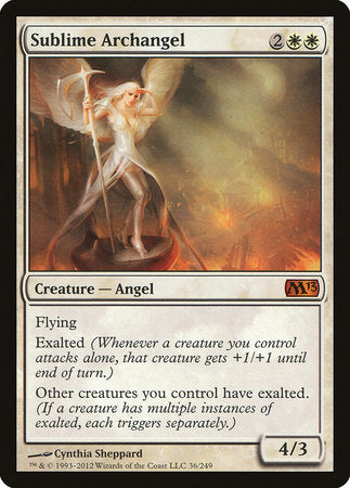 Sublime Archangel [Magic 2013] | Magic Magpie