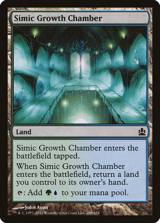 Simic Growth Chamber [Commander 2011] | Magic Magpie