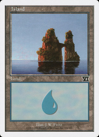 Island (336) [Classic Sixth Edition] | Magic Magpie