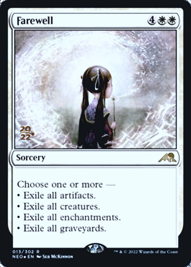 Farewell [Kamigawa: Neon Dynasty Prerelease Promos] | Magic Magpie