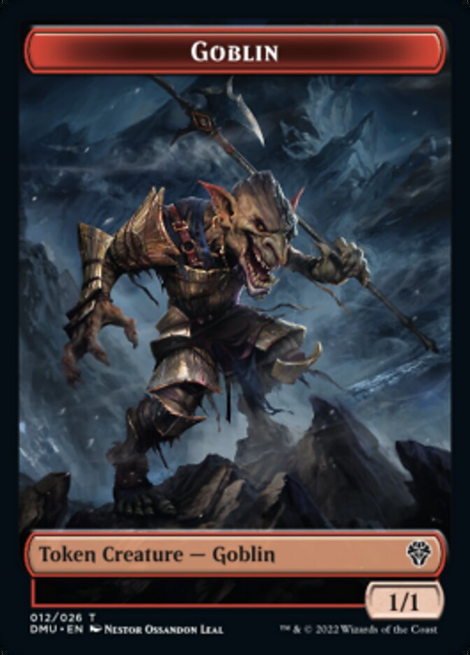 Soldier // Goblin Double-sided Token [Dominaria United Tokens] | Magic Magpie