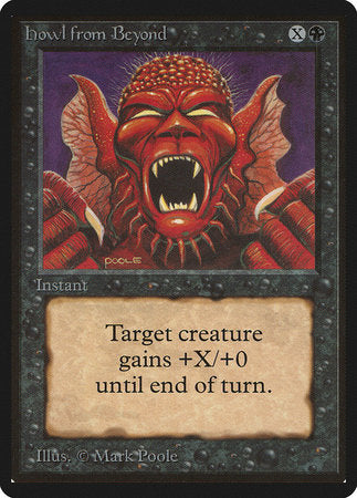 Howl from Beyond [Limited Edition Beta] | Magic Magpie