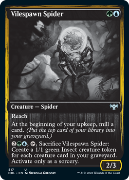 Vilespawn Spider [Innistrad: Double Feature] | Magic Magpie