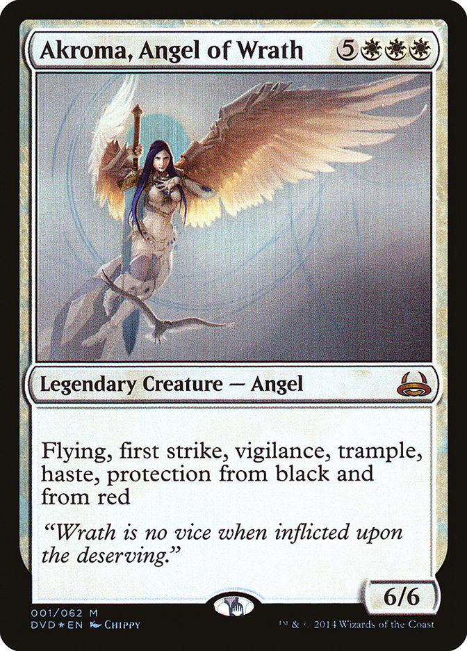 Akroma, Angel of Wrath (Divine vs. Demonic) [Duel Decks Anthology] | Magic Magpie