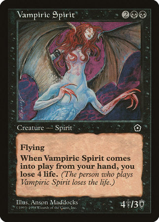 Vampiric Spirit [Portal Second Age] | Magic Magpie