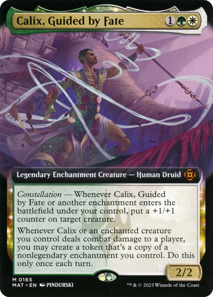 Calix, Guided by Fate (Extended Art) [March of the Machine: The Aftermath] | Magic Magpie