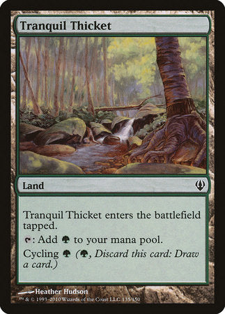 Tranquil Thicket [Archenemy] | Magic Magpie