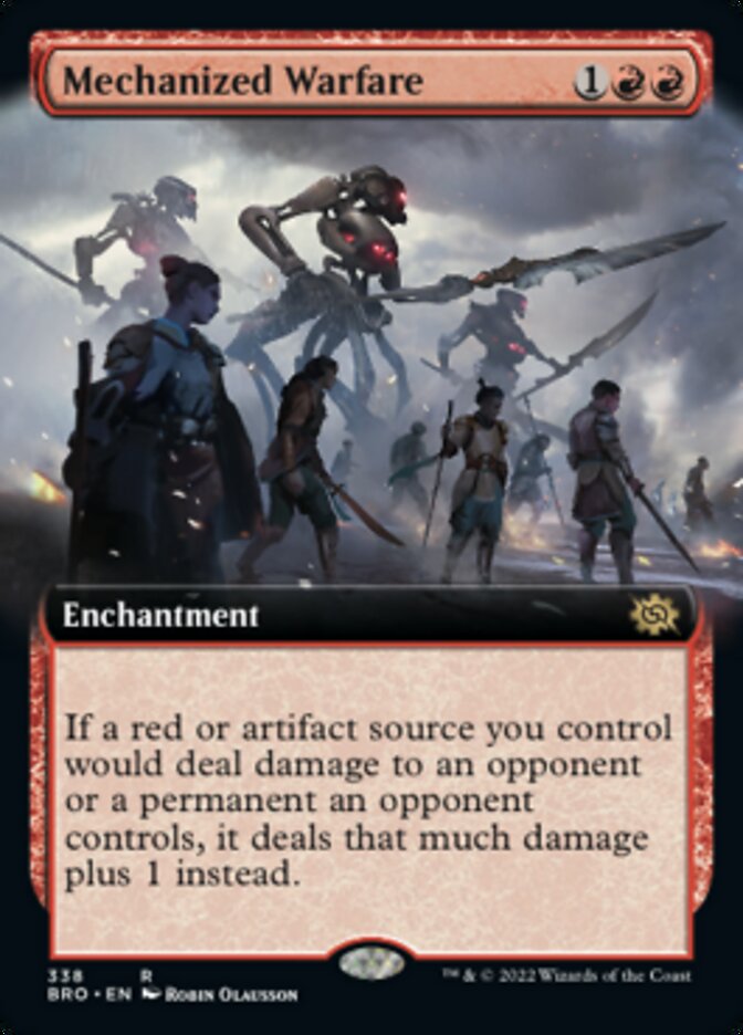 Mechanized Warfare (Extended Art) [The Brothers' War] | Magic Magpie