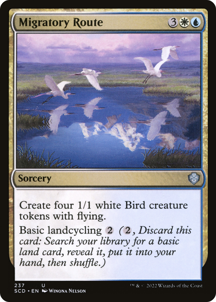 Migratory Route [Starter Commander Decks] | Magic Magpie