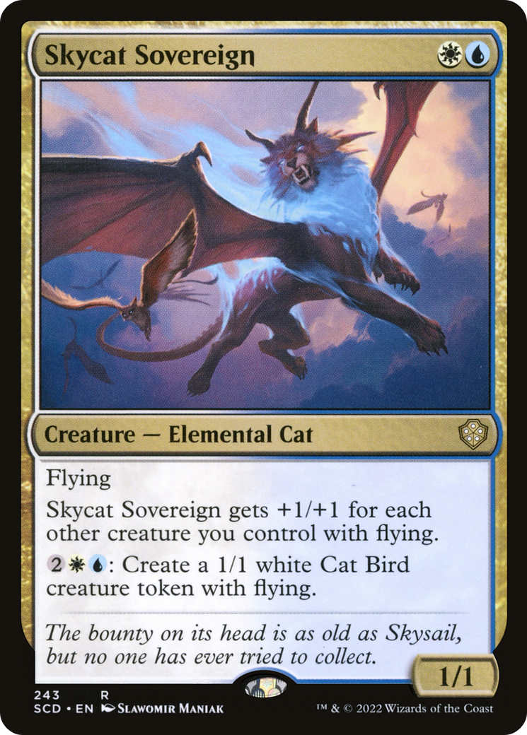 Skycat Sovereign [Starter Commander Decks] | Magic Magpie