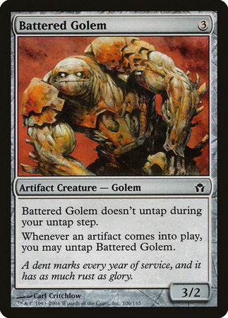 Battered Golem [Fifth Dawn] | Magic Magpie