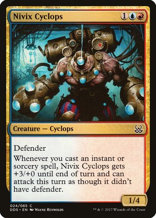 Nivix Cyclops [Duel Decks: Mind vs. Might] | Magic Magpie