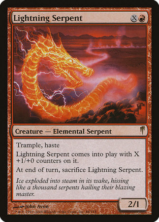 Lightning Serpent [Coldsnap] | Magic Magpie