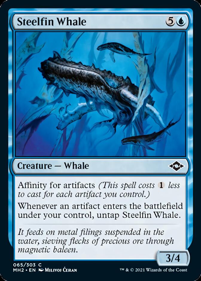 Steelfin Whale [Modern Horizons 2] | Magic Magpie