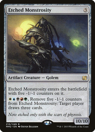 Etched Monstrosity [Modern Masters 2015] | Magic Magpie