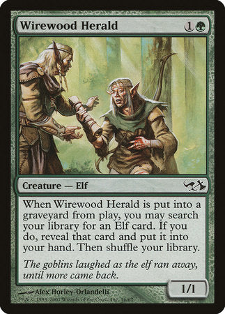 Wirewood Herald [Duel Decks: Elves vs. Goblins] | Magic Magpie