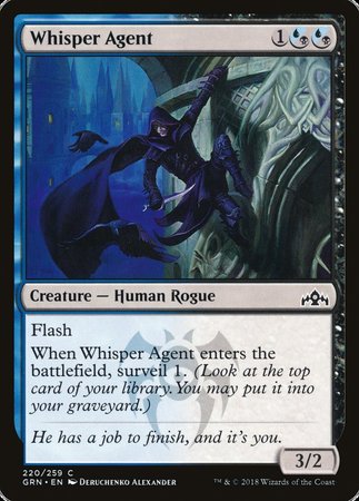 Whisper Agent [Guilds of Ravnica] | Magic Magpie
