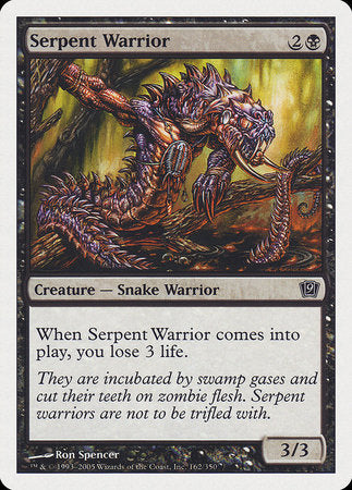 Serpent Warrior [Ninth Edition] | Magic Magpie