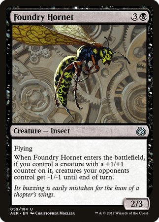 Foundry Hornet [Aether Revolt] | Magic Magpie