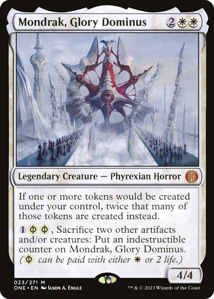 Mondrak, Glory Dominus [Phyrexia: All Will Be One] | Magic Magpie