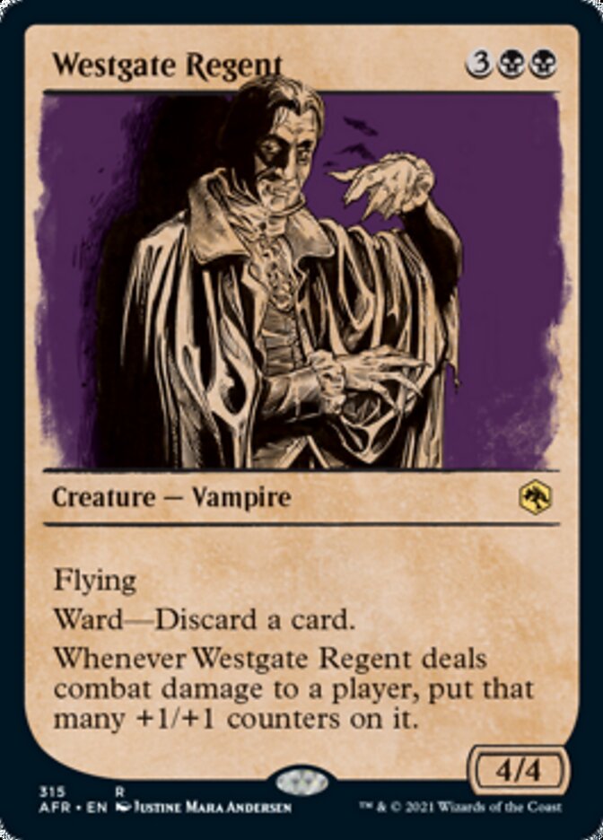 Westgate Regent (Showcase) [Dungeons & Dragons: Adventures in the Forgotten Realms] | Magic Magpie