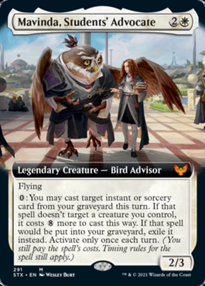 Mavinda, Students' Advocate (Extended) [Strixhaven: School of Mages] | Magic Magpie