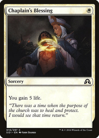 Chaplain's Blessing [Shadows over Innistrad] | Magic Magpie