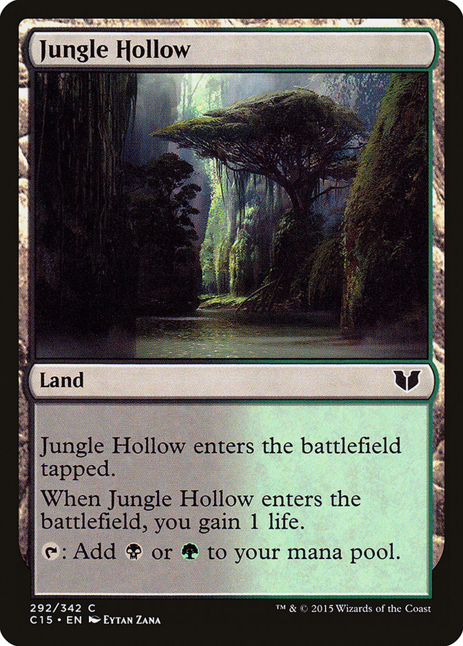 Jungle Hollow [Commander 2015] | Magic Magpie