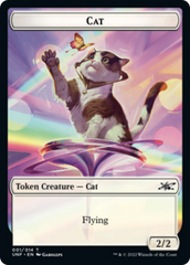 Cat // Treasure (13) Double-sided Token [Unfinity Tokens] | Magic Magpie