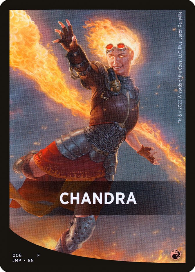 Chandra Theme Card [Jumpstart Front Cards] | Magic Magpie