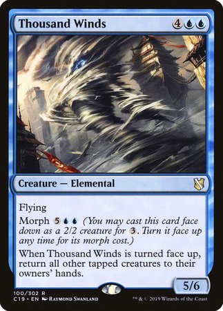 Thousand Winds [Commander 2019] | Magic Magpie