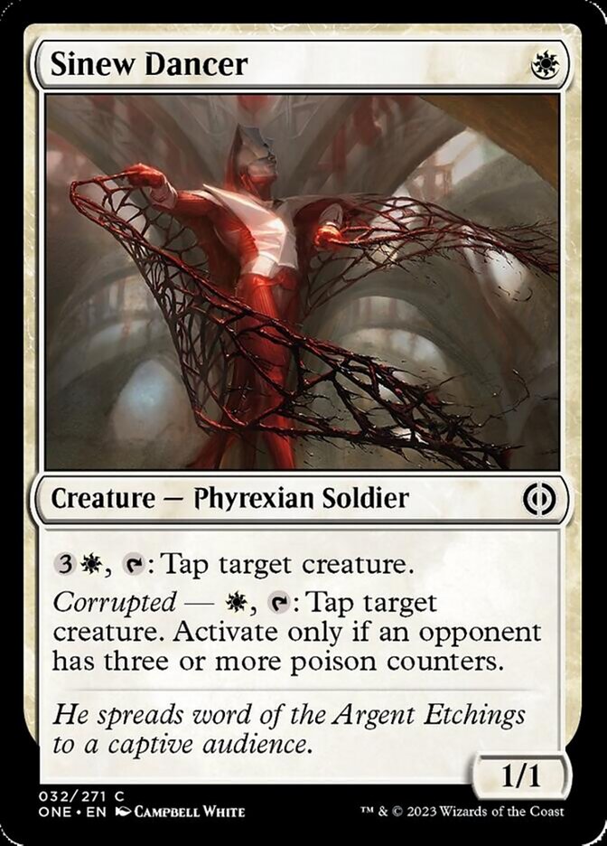 Sinew Dancer [Phyrexia: All Will Be One] | Magic Magpie