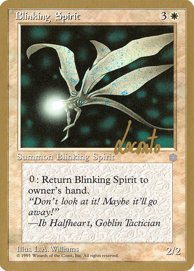 Blinking Spirit (Michael Loconto) [Pro Tour Collector Set] | Magic Magpie