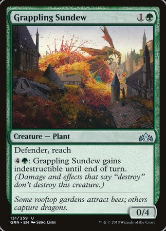 Grappling Sundew [Guilds of Ravnica] | Magic Magpie