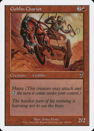 Goblin Chariot [Seventh Edition] | Magic Magpie