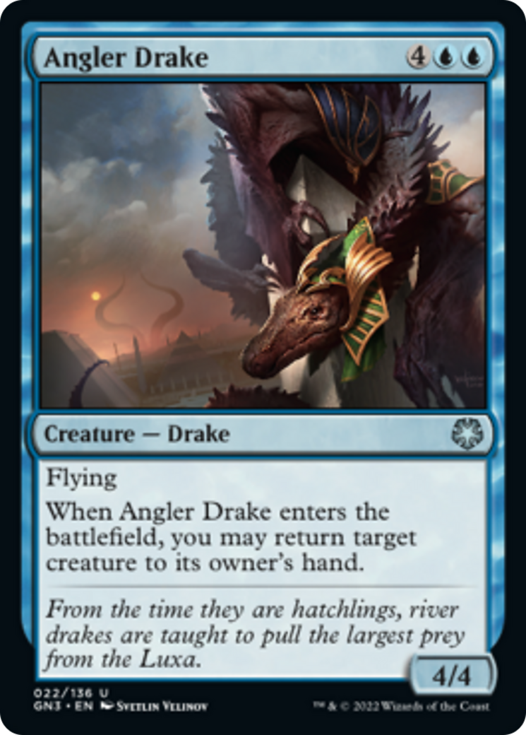 Angler Drake [Game Night: Free-for-All] | Magic Magpie