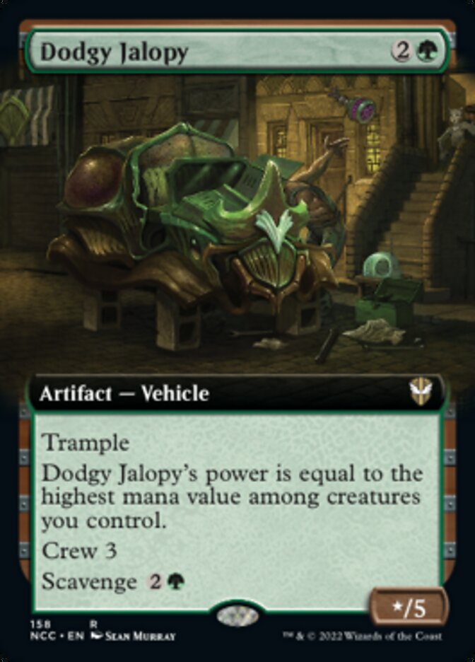 Dodgy Jalopy (Extended Art) [Streets of New Capenna Commander] | Magic Magpie