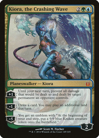 Kiora, the Crashing Wave [Born of the Gods] | Magic Magpie