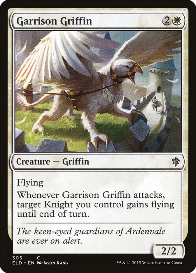 Garrison Griffin [Throne of Eldraine] | Magic Magpie
