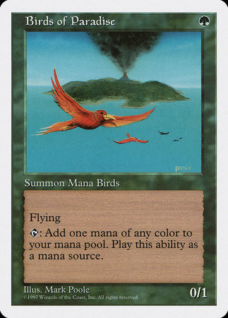 Birds of Paradise [Fifth Edition] | Magic Magpie