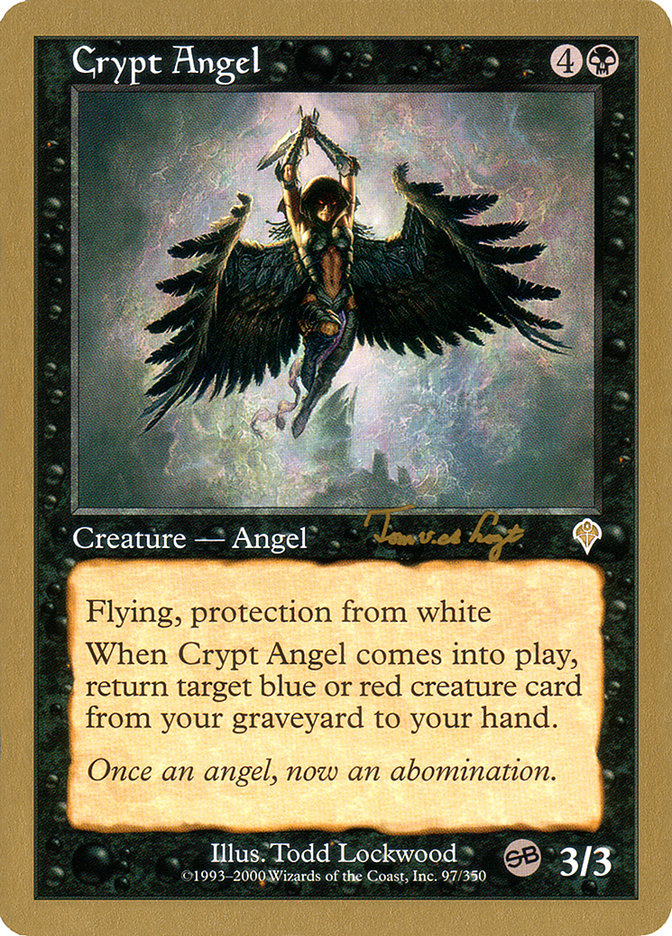 Crypt Angel (Tom van de Logt) (SB) [World Championship Decks 2001] | Magic Magpie