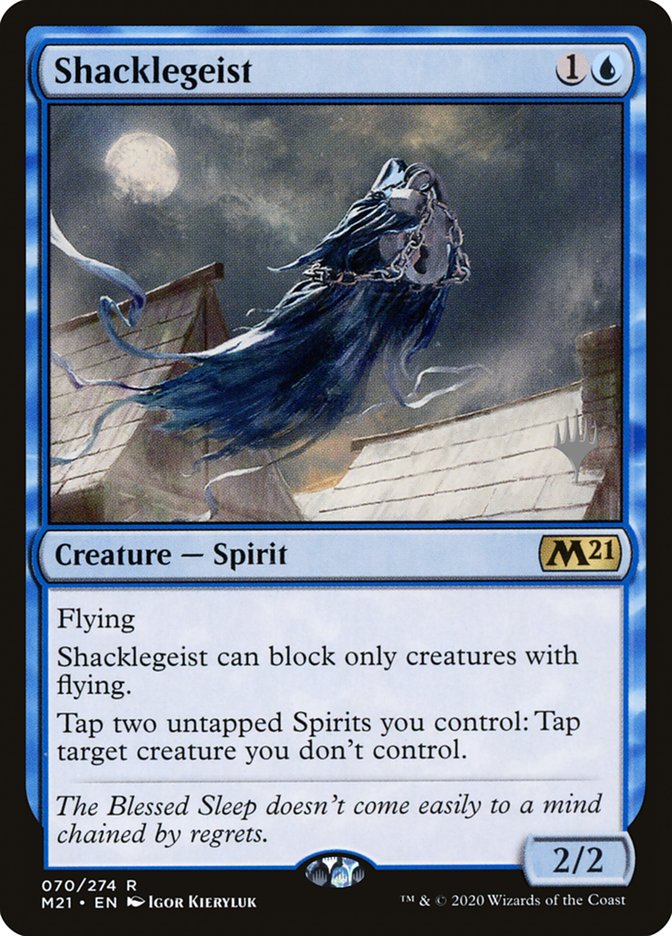 Shacklegeist (Promo Pack) [Core Set 2021 Promos] | Magic Magpie