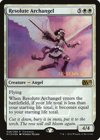 Resolute Archangel [Magic 2015 Promos] | Magic Magpie