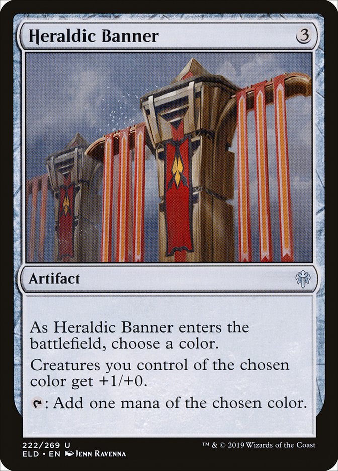 Heraldic Banner [Throne of Eldraine] | Magic Magpie