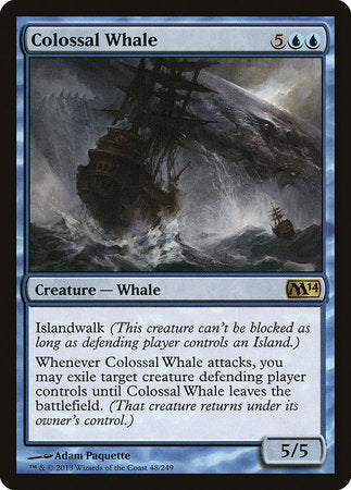 Colossal Whale [Magic 2014] | Magic Magpie