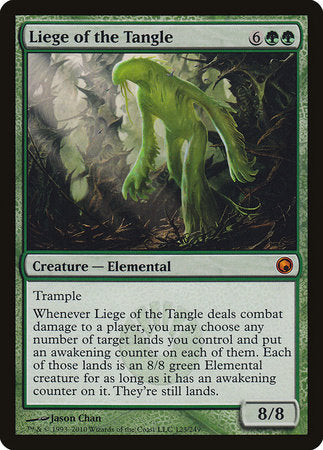 Liege of the Tangle [Scars of Mirrodin] | Magic Magpie